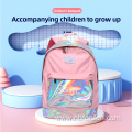 Pink Outdoor Lightweight Fantasy PU Children's Book Bag